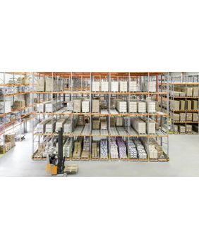 Regały paletowe przepływowe