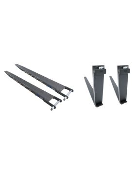 ZESTAW: Widły100x45x1200mm 3A 3500kg oraz Przedłużki: 2000mm